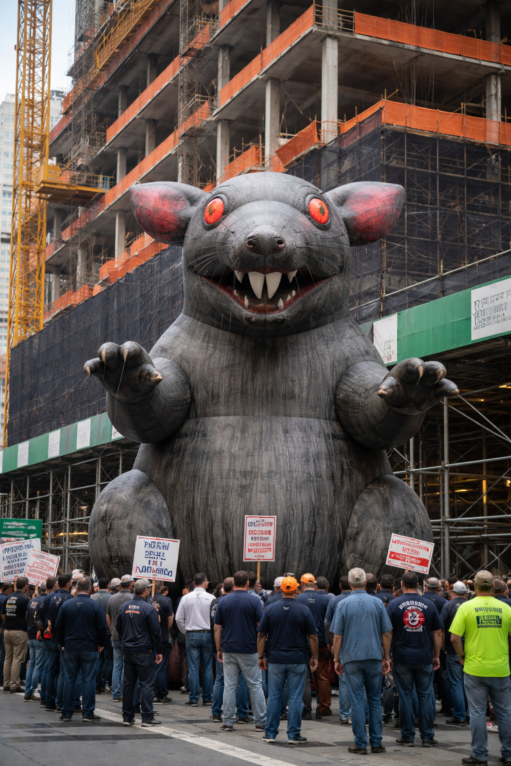 Scabby the Rat NYC: The Story of the Giant Inflatable Rat